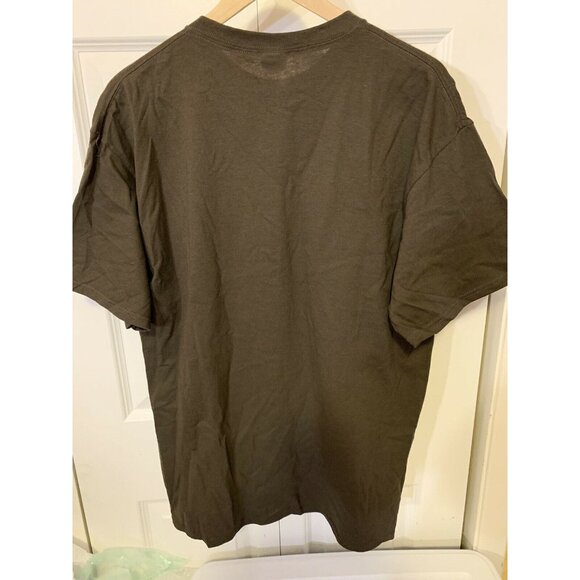 New Mossy Oak Outdoors T-shirt Men's L Delta Pro Weight Cotton‎ Brown NWT - Picture 6 of 6